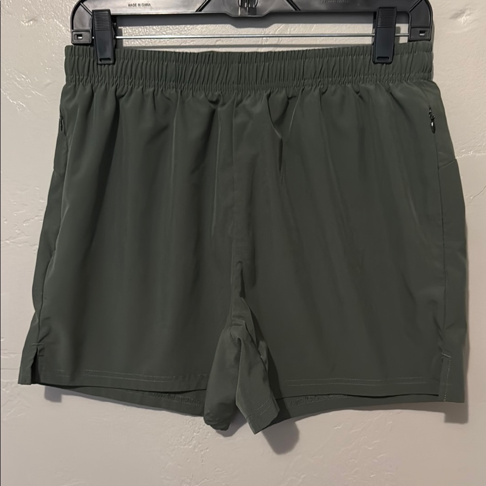 lululemon athletica Olive Athletic Shorts Medium